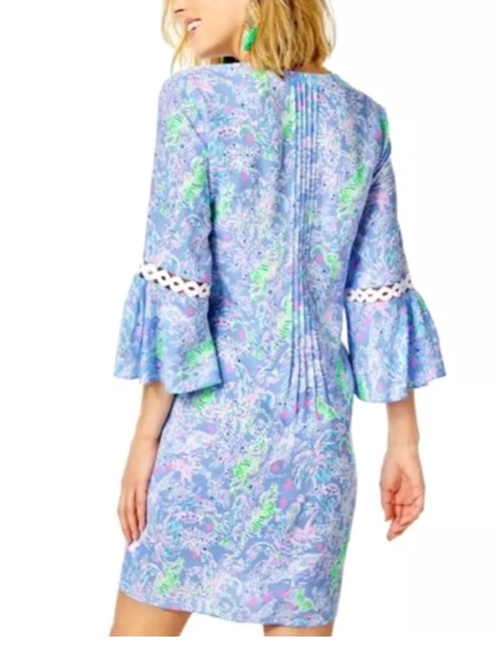❗️Lilly Pulitzer Hollie Tunic Dress The Turtle Package Paisley Dress NWT $148! - Picture 2 of 10